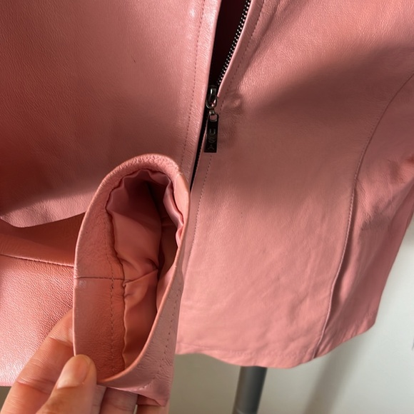 USA leather size medium leather jacket with pockets vintage mint condition - Picture 10 of 10